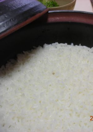 炊飯器より簡単！？土鍋ご飯-レシピのメイン写真