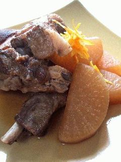 スペアリブと大根の煮物。-レシピのメイン写真