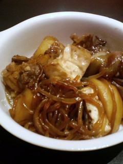 すきやき風肉じゃが(関西風)-レシピのメイン写真