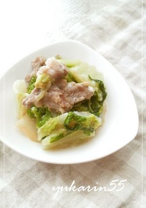 豚肉と白菜の和風クリーム煮-レシピのメイン写真