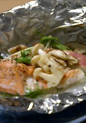 鮭と金目鯛のホイル焼き-レシピのメイン写真