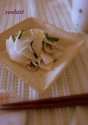 ☆あつあつごま油ジュッ！かぶじゃこあえ☆-レシピのメイン写真