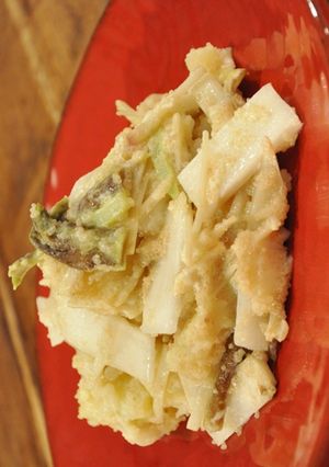 独活（うど）とアマランサスのポテトサラダ-レシピのメイン写真