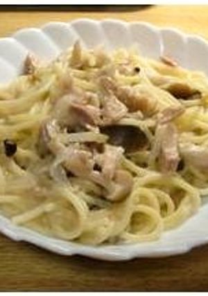 ツナとベーコンのクリームパスタ-レシピのメイン写真