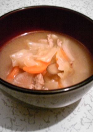【簡単】豚汁に+アレ!【切って煮るだけ】-レシピのメイン写真