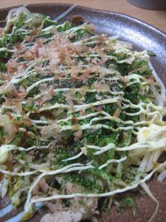手抜きレシピ☆もやしでお好み焼き風に…-レシピのメイン写真