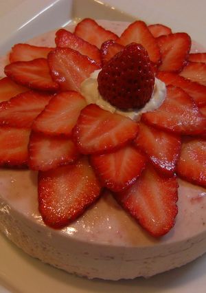 いちご好き♡の　いちごムースケーキ-レシピのメイン写真