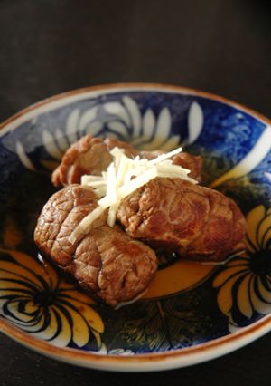 牛肉の長ネギ巻き出汁煮-レシピのメイン写真