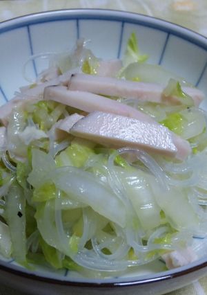 鶏ハムで白菜サラダ♡-レシピのメイン写真