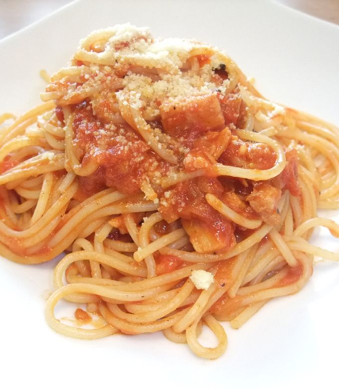 ホタテのトマトパスタ by ろっくる 【クックパッド】 簡単おいしい