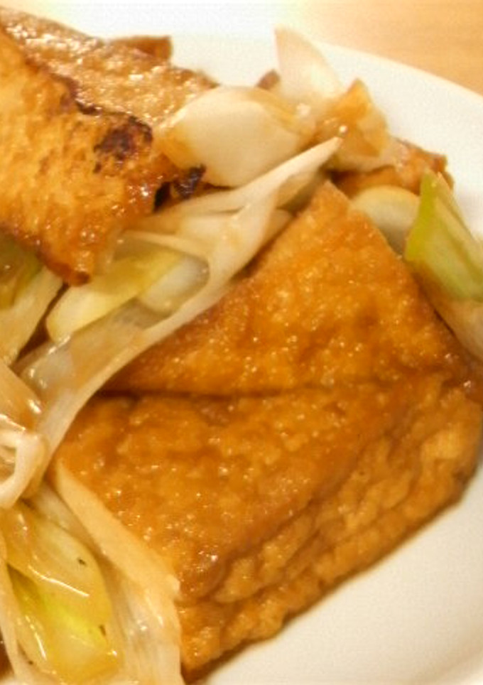 簡単♪厚揚げとねぎのうまうま煮♪-レシピのメイン写真