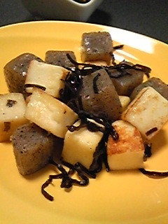 簡単美味♪ころころ塩昆布炒め-レシピのメイン写真