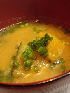 かぼちゃの味噌汁-レシピのメイン写真