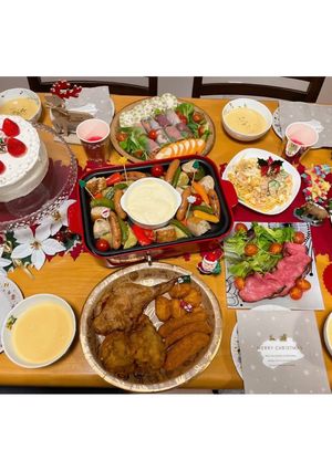 2023年⭐️クリスマスディナー覚書🎄.*-レシピのメイン写真