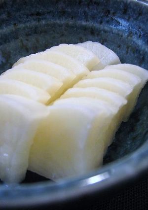大根の漬物(おいしいヨ♪簡単♪失敗なし)-レシピのメイン写真