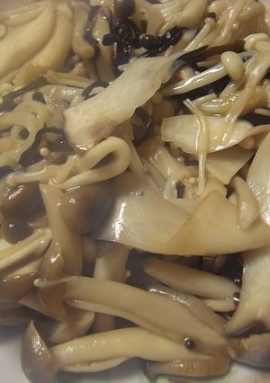 キノコの塩昆布炒め-レシピのメイン写真