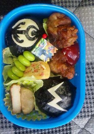 キバ&ダブル弁当-レシピのメイン写真
