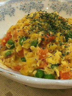 やわらかチーズ&ベジタブル◎オムレツ-レシピのメイン写真