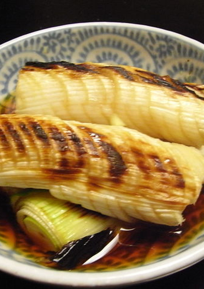 焼きネギのおひたし-レシピのメイン写真