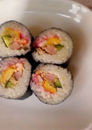 恵方巻き・巻きずし（お子様バージョン）-レシピのメイン写真