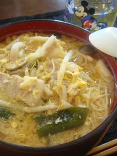 味噌たまにゅうめん~!!-レシピのメイン写真