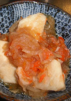 煮物シリーズⅢ～山芋と大根の煮もの-レシピのメイン写真