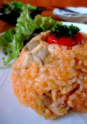 【簡単】絶品*洋食屋さんのチキンライス-レシピのメイン写真