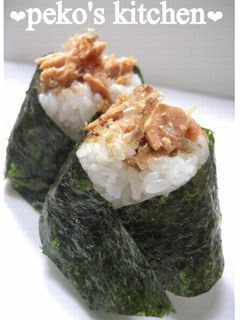鮭おにぎり✿中までぎっしり-レシピのメイン写真