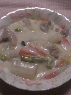 白菜の簡単クリーム煮-レシピのメイン写真