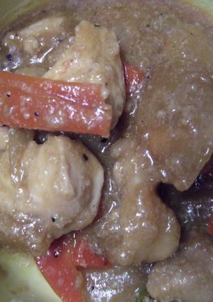 鶏むねと玉ねぎのすっぱ炒め☆-レシピのメイン写真
