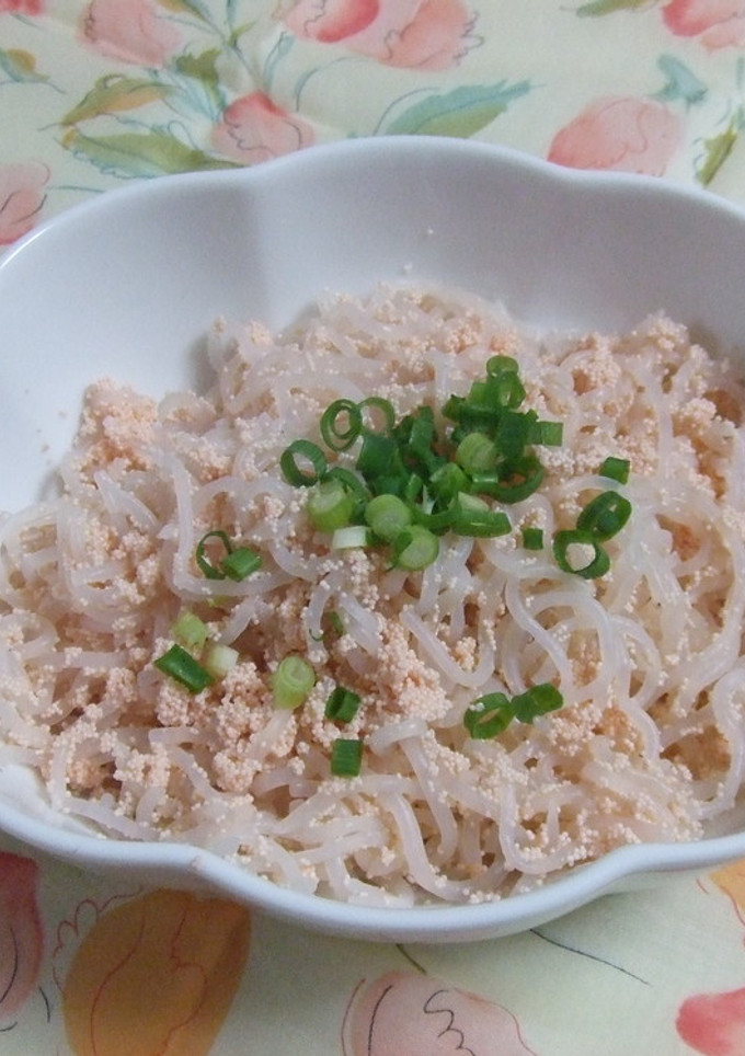 たらこと白滝の炒り煮-レシピのメイン写真