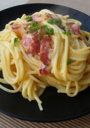 簡単！カルボナーラ-レシピのメイン写真