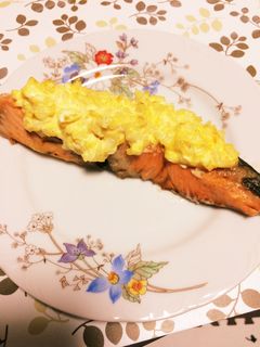 簡単☆シャケのタルタルソース焼き☆-レシピのメイン写真