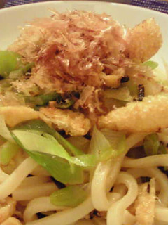 長ネギと油揚げの焼きうどん♪-レシピのメイン写真