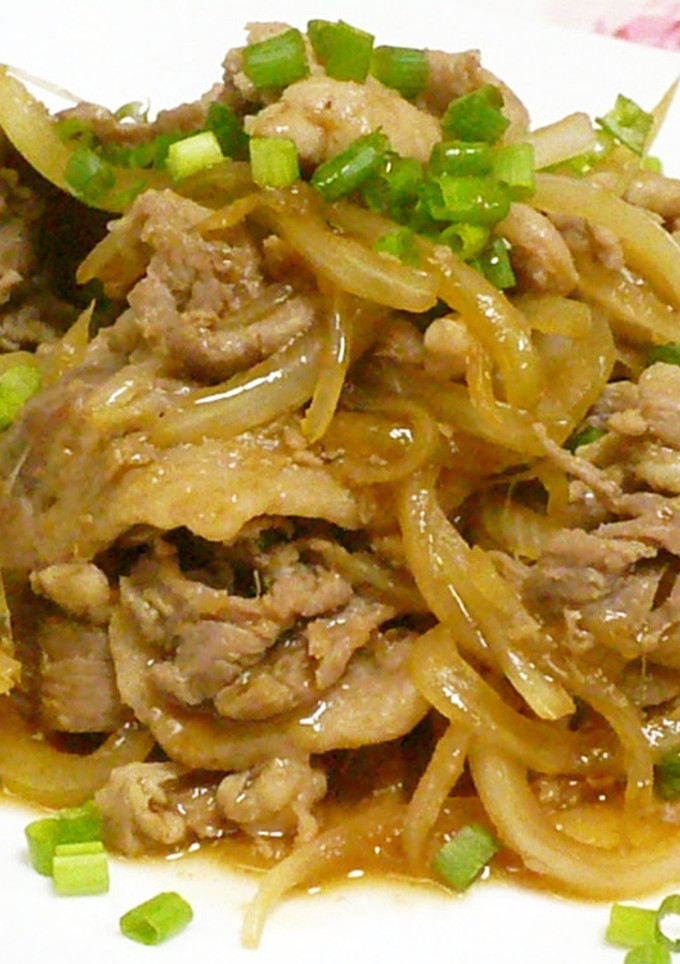 玉ねぎたっぷり生姜焼き-レシピのメイン写真