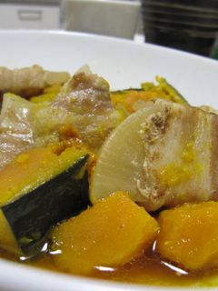 大根豚バラ巻きとカボチャの煮物-レシピのメイン写真