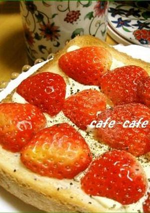 苺マヨトースト-レシピのメイン写真