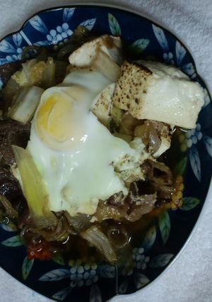 すき焼き風肉豆腐-レシピのメイン写真