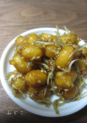 ご飯にあうあう！大豆ちりめん-レシピのメイン写真