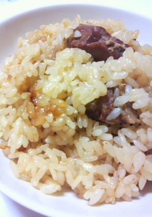 炊飯器まかせの缶詰やきとりご飯-レシピのメイン写真