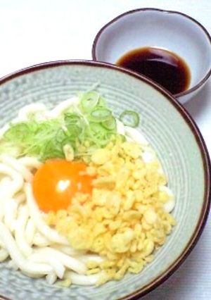 ずぼらな私の簡単釜玉うどん-レシピのメイン写真