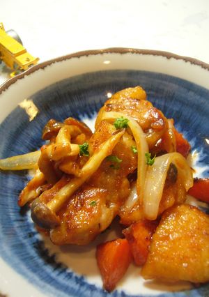 すぐできる☆鶏肉のマヨケチャ炒め-レシピのメイン写真