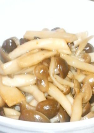 キノコのきんぴら（２ヴァージョン）♪-レシピのメイン写真