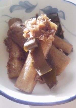 ごぼうと昆布のいっしょ煮-レシピのメイン写真