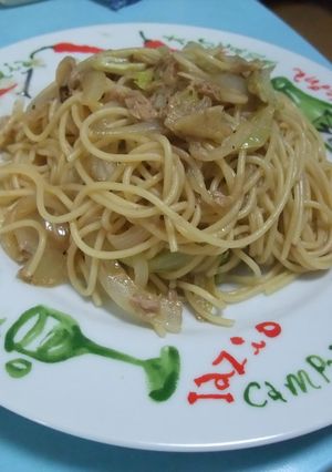 ☆キャベツとツナの和風パスタ☆-レシピのメイン写真