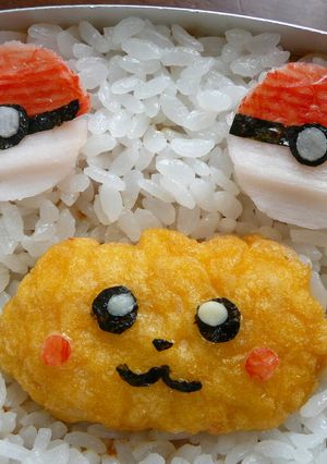 ポケモン モンスターボール ＜キャラ弁＞-レシピのメイン写真