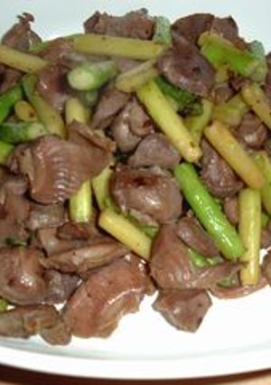 すごくおいしい！ワイン蒸し砂肝のペッパー炒め-レシピのメイン写真