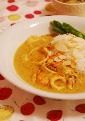レストラン風♪シーフードのクリームカレー-レシピのメイン写真
