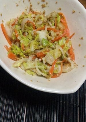 シャキシャキ！！白菜の胡麻和え-レシピのメイン写真