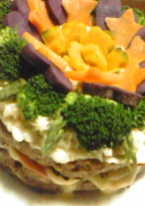 ハンバーグケーキ-レシピのメイン写真